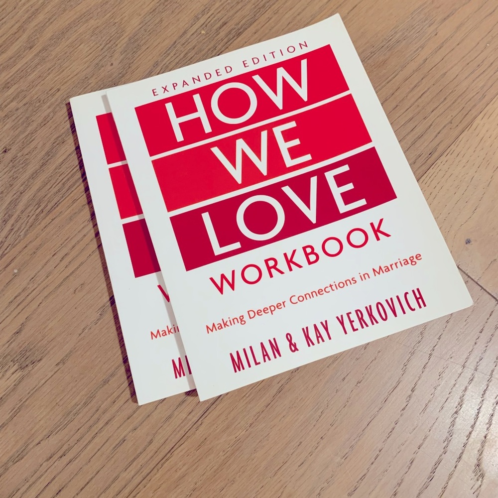 How We Love (workbook set) NWOT